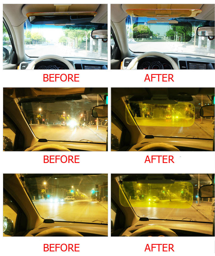 New Car Sun Visor and Anti-Glare Mirror