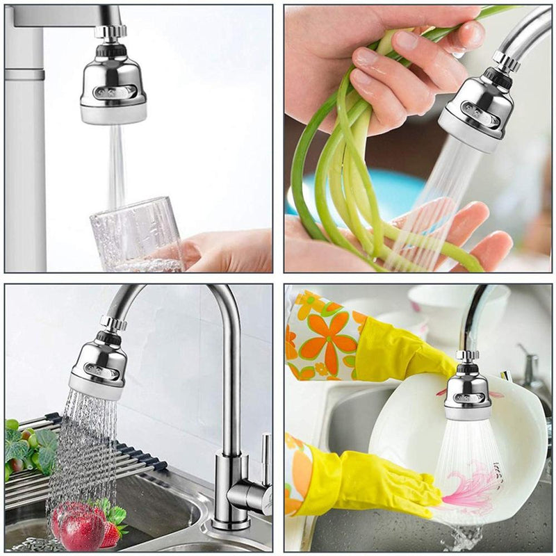 High-Pressure Kitchen Faucet Sprayer Head 3-modes splash-resistant! (3-6 weeks delivery)!