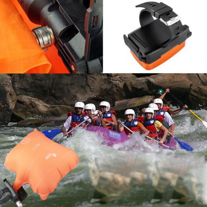 Inflatable Airbag Outdoor Watersports Swim With Life Strap